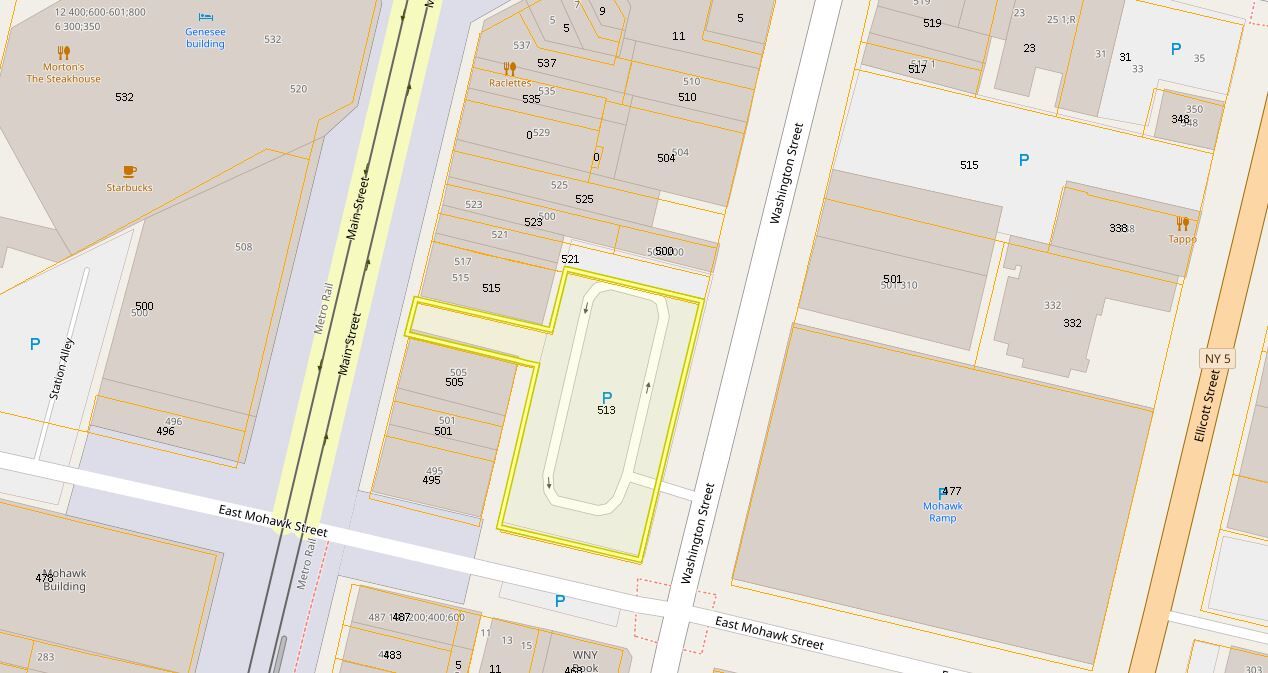 513 Main parcel map